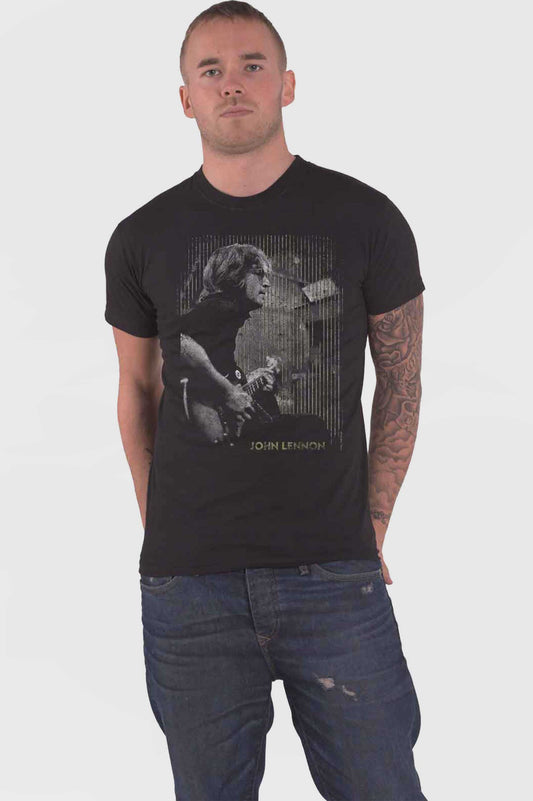 John Lennon Gibson Portrait T Shirt