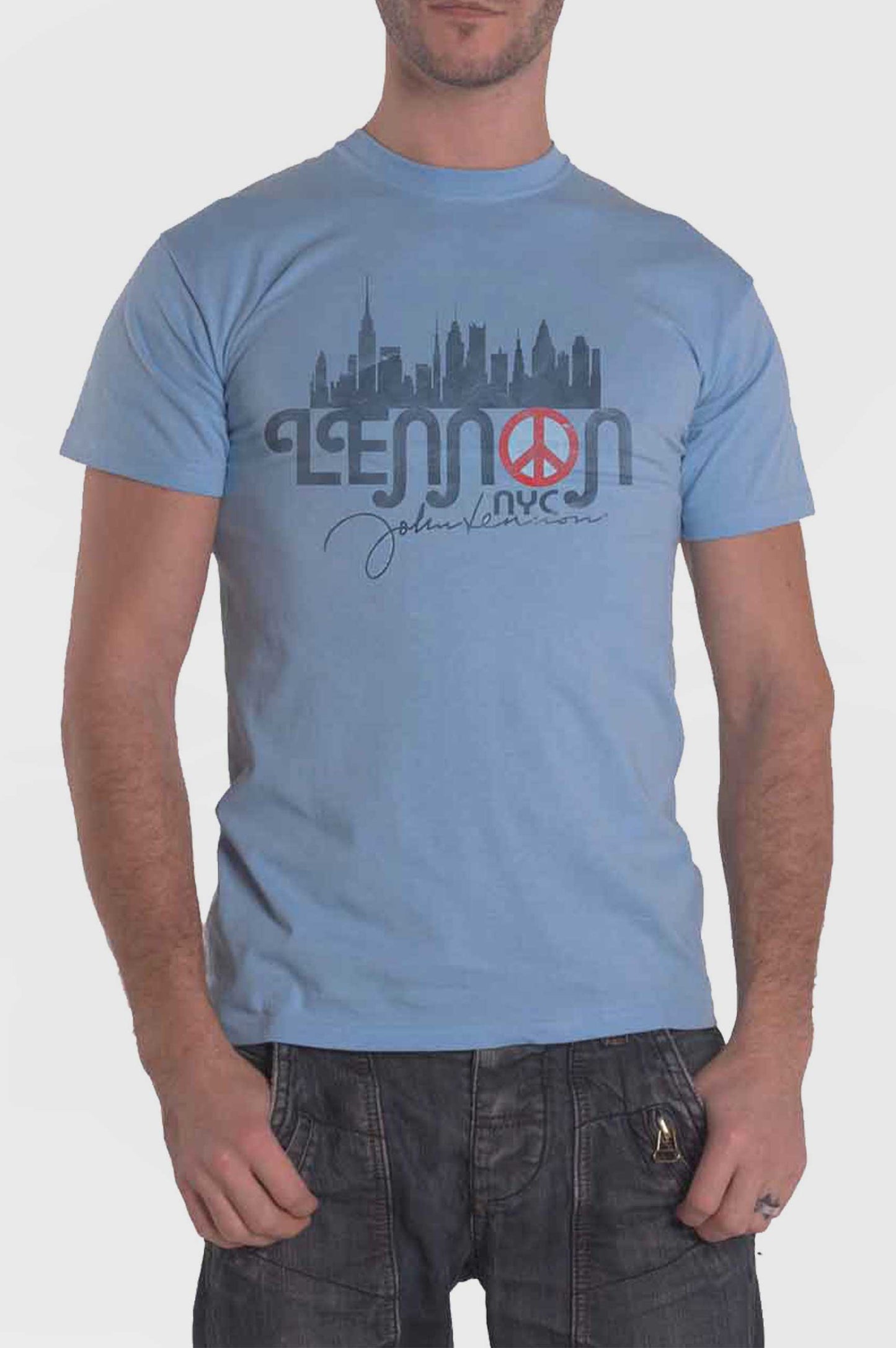 John Lennon NYC Skyline T Shirt