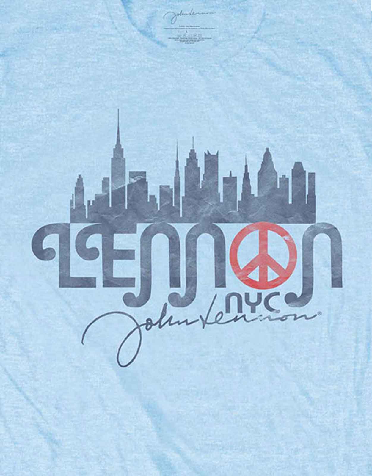 John Lennon NYC Skyline T Shirt