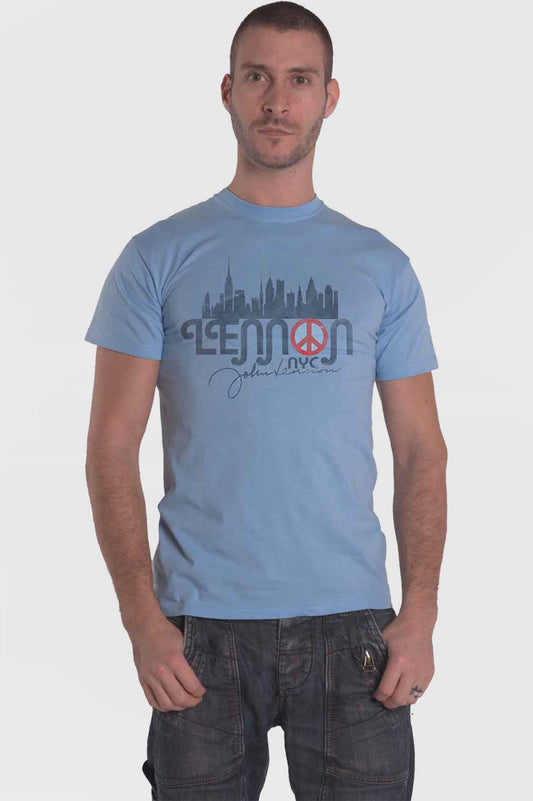 John Lennon NYC Skyline T Shirt