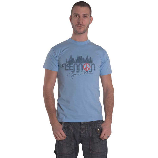 John Lennon NYC Skyline T Shirt