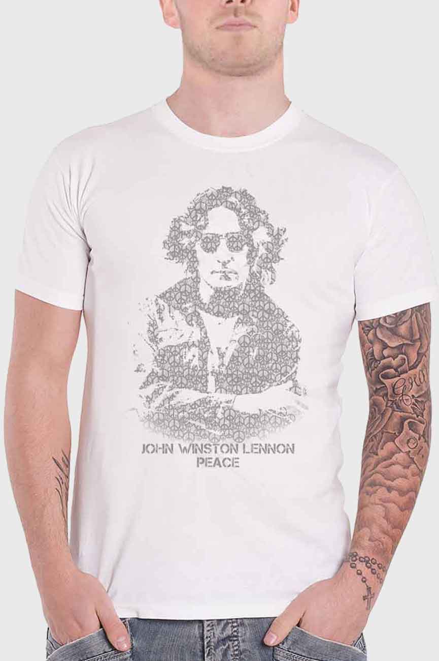 John Lennon Peace Symbol T Shirt