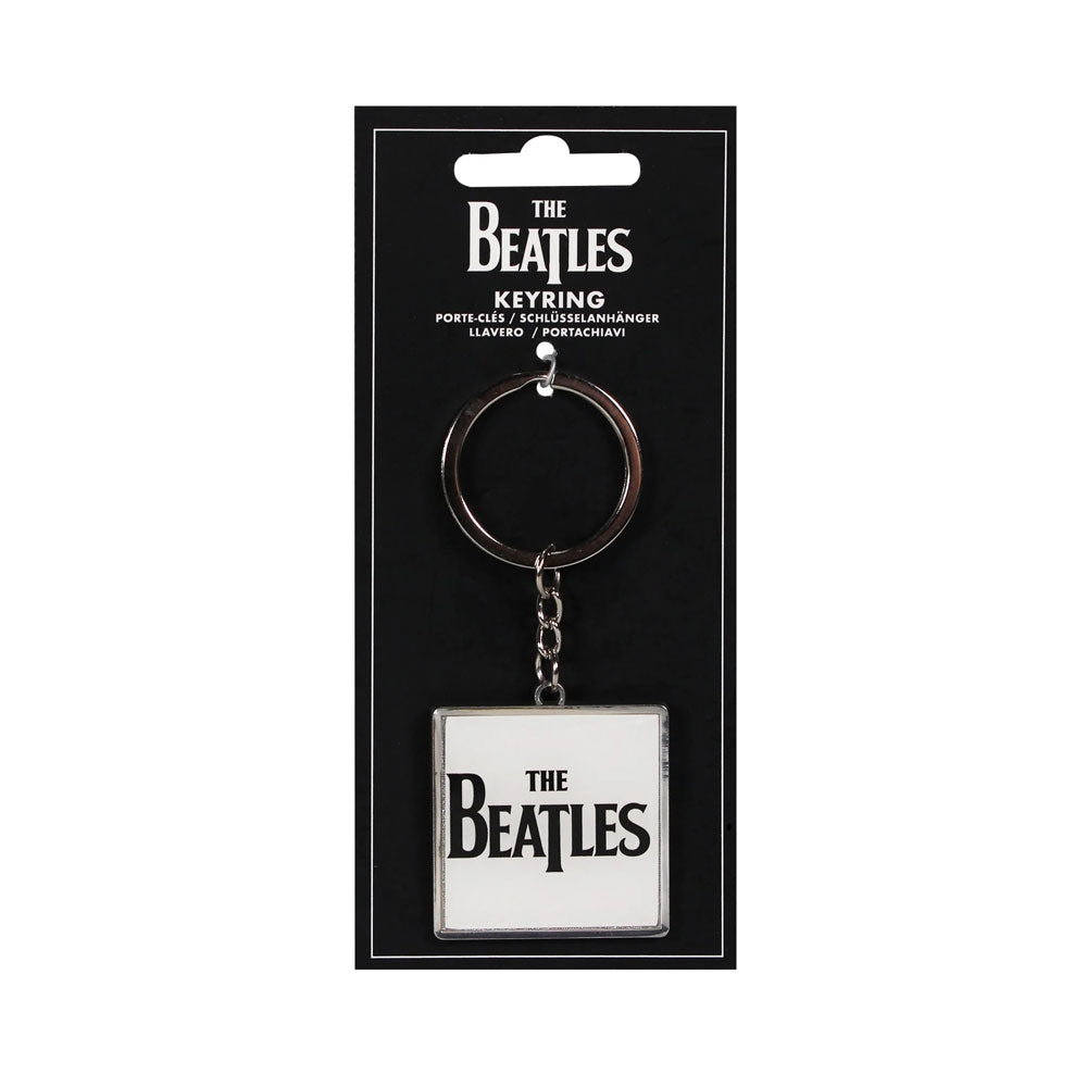 The Beatles Keyring Classic Band Logo Keychain