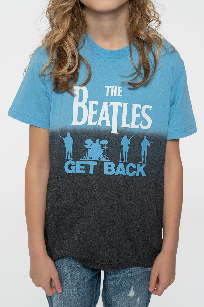 The Beatles Get Back Dye Wash Kids T Shirt