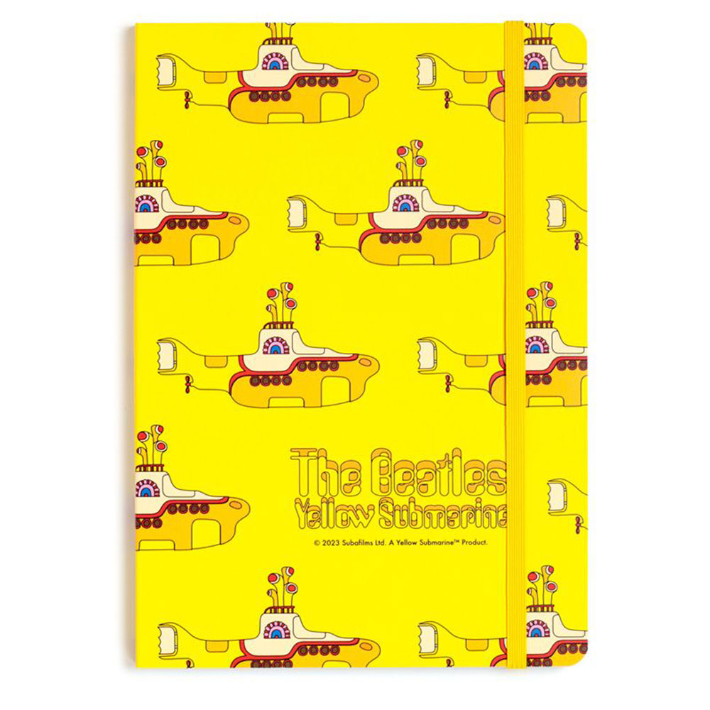 The Beatles Yellow Submarine Recycled Paper A5 Notebook