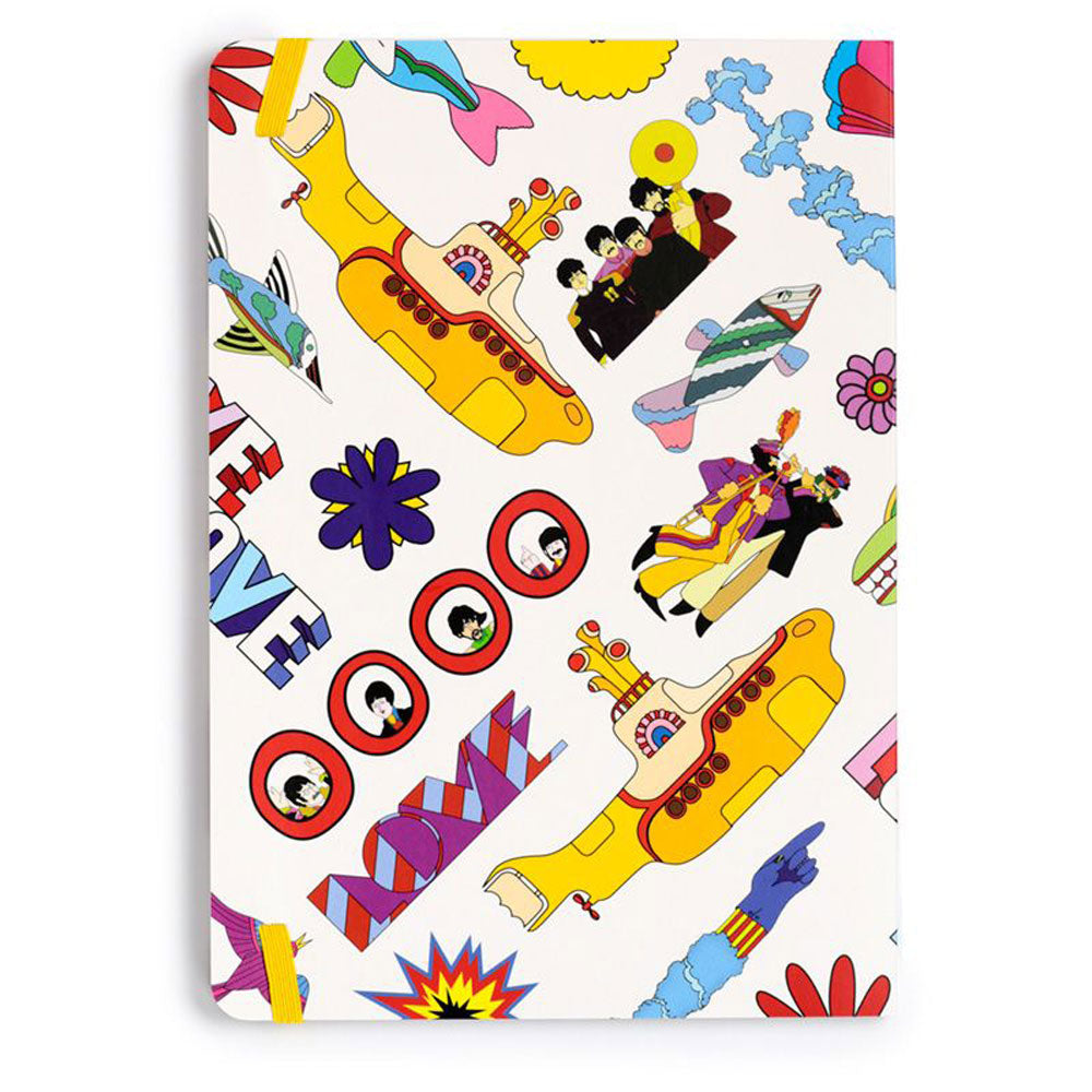 The Beatles Yellow Submarine Recycled Paper A5 Notebook