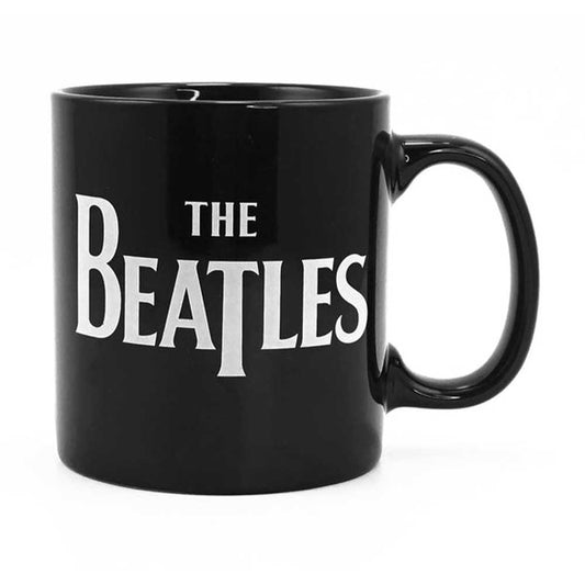 The Beatles Classic Drop T Band Logo Mug