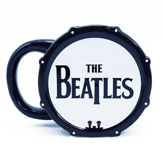 The Beatles Drop T Logo Drum Novelty Mug