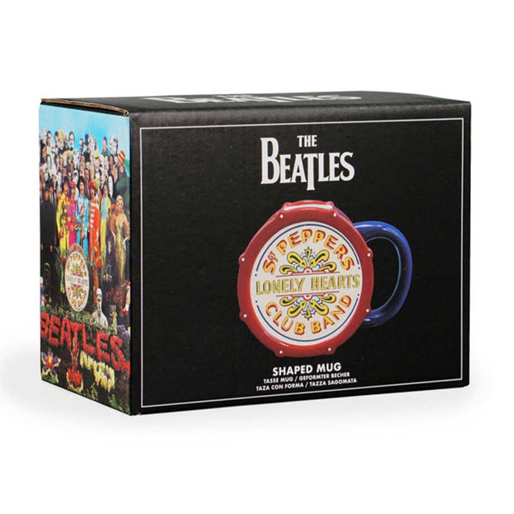 The Beatles Sgt Pepper Drum Novelty Mug