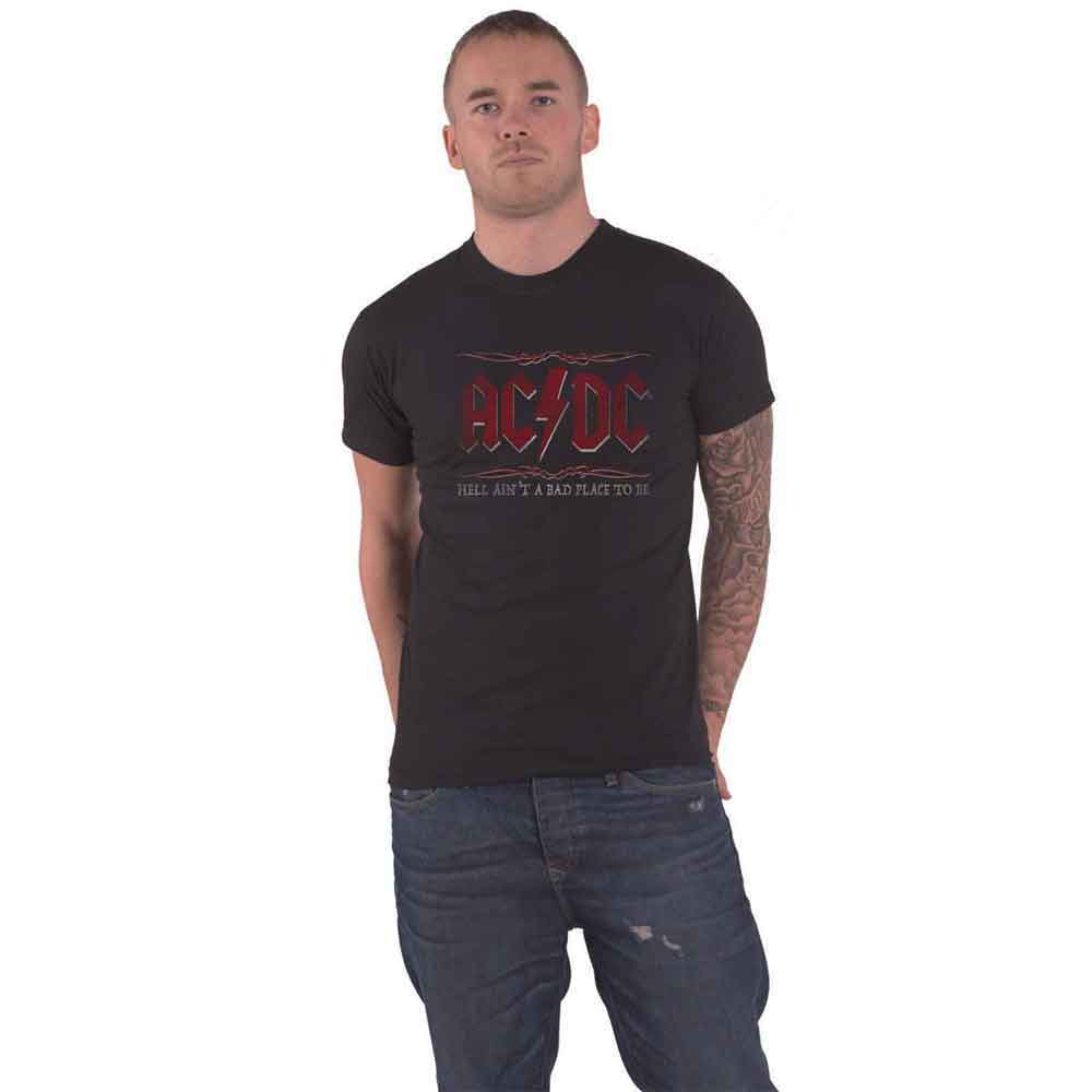AC/DC T Shirt Hell Aint A Bad Place to Be Band Logo new Official Unise