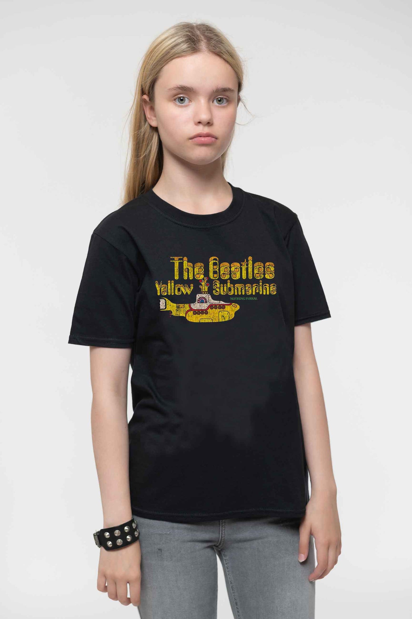 The Beatles Kids Yellow Submarine T-Shirt - Black Colourway