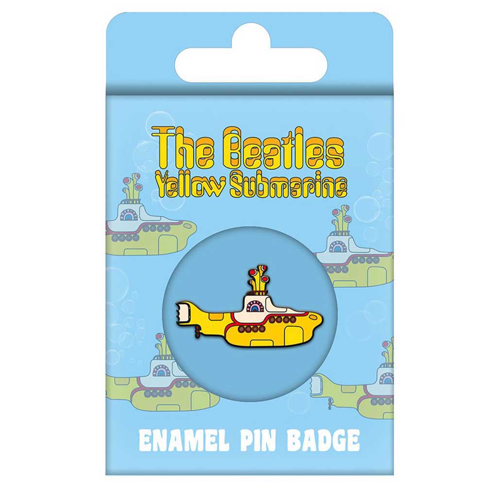 The Beatles Enamel Pin Badge Submarine Band Logo new Official