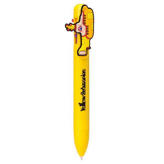 The Beatles Yellow Submarine Multi Colour Pen with Charm