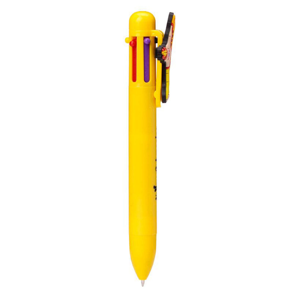 The Beatles Yellow Submarine Multi Colour Pen with Charm