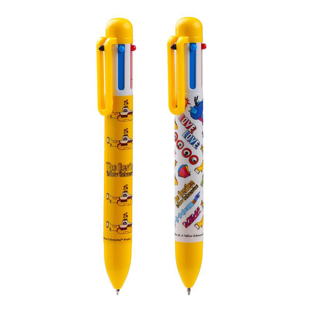 The Beatles Yellow Submarine Multi Colour Pen