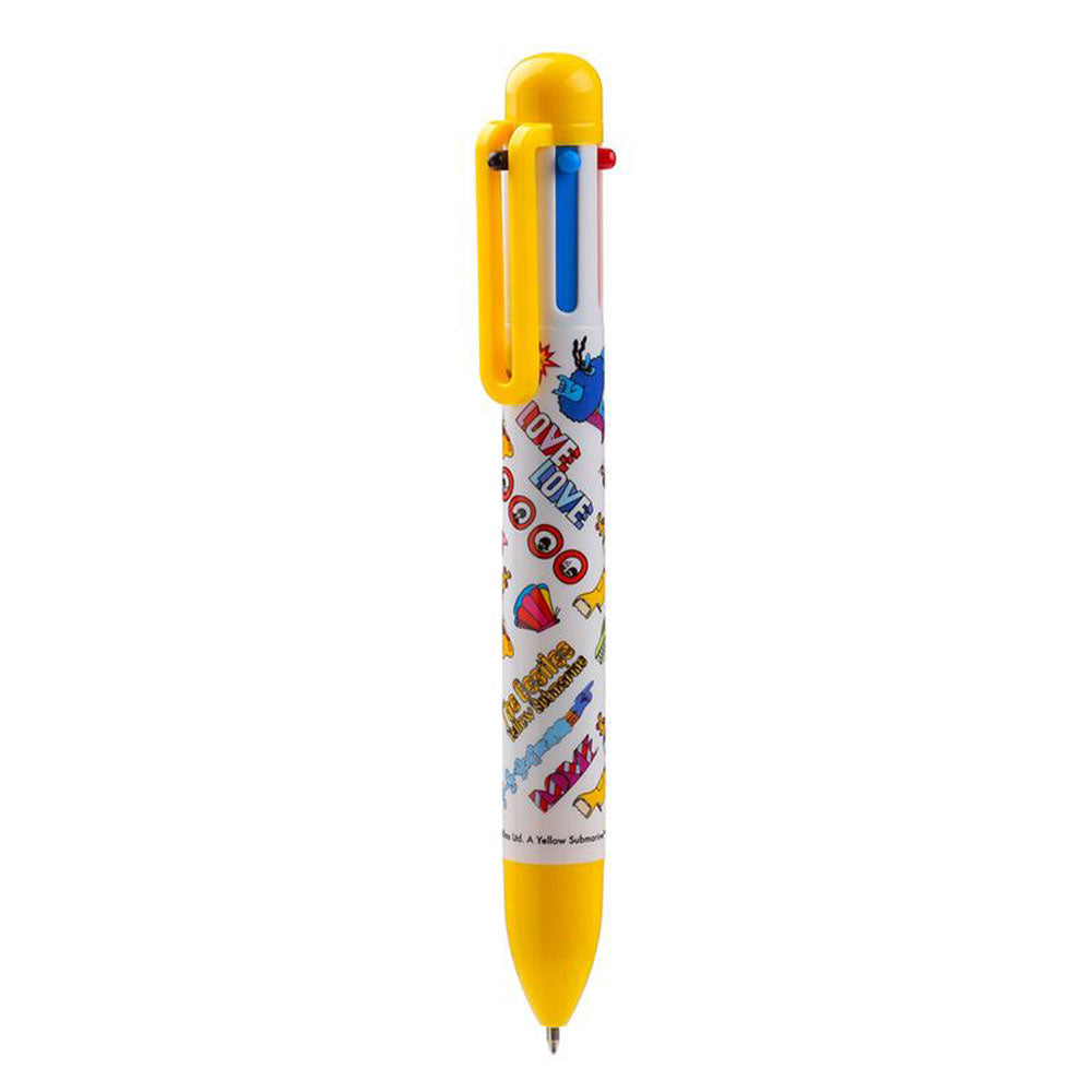 The Beatles Yellow Submarine Multi Colour Pen