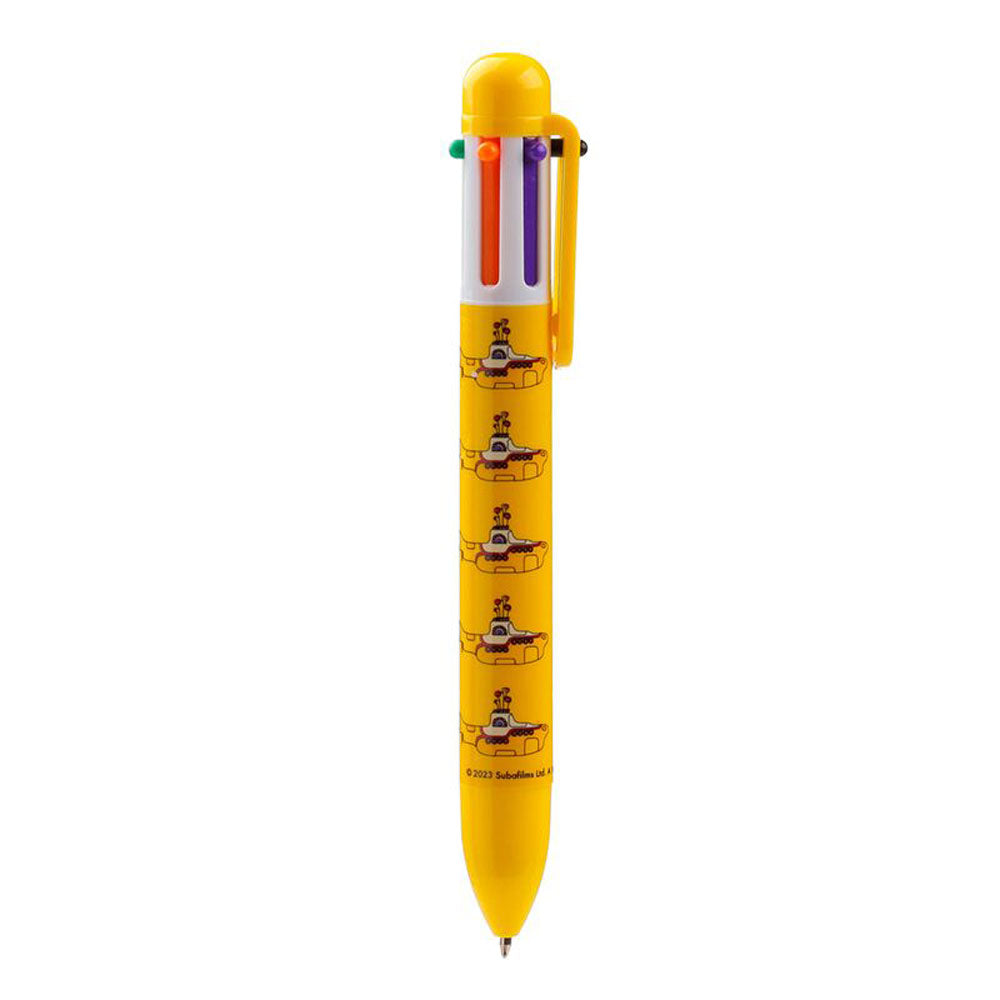 The Beatles Yellow Submarine Multi Colour Pen