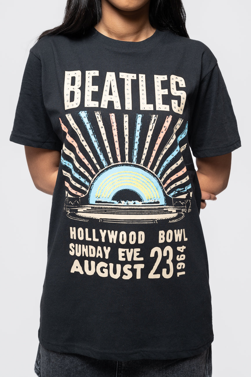 The Beatles Hollywood Bowl Diamante T Shirt