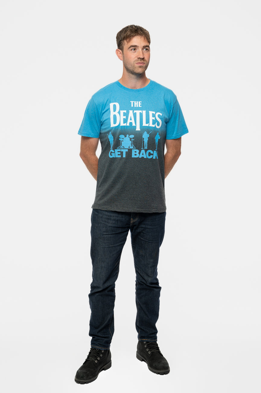 The Beatles Get Back Dip Dye T Shirt