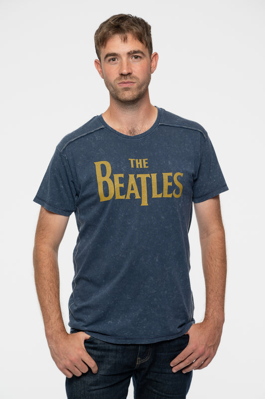 The Beatles Drop T Snow Wash T Shirt