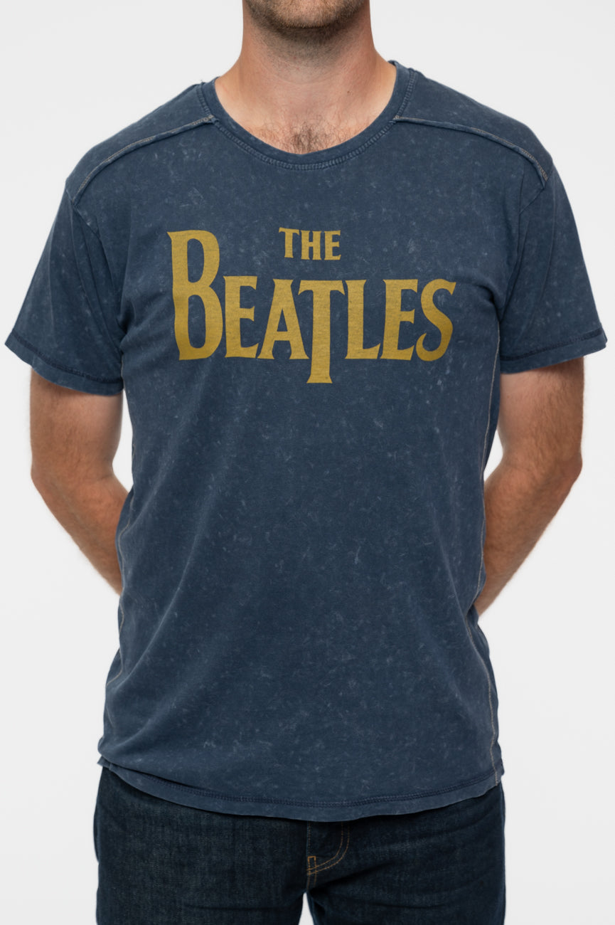 The Beatles Drop T Snow Wash T Shirt