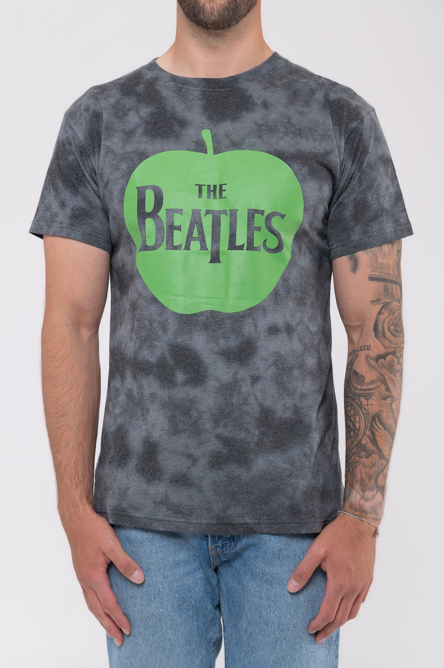 The Beatles Apple Band Logo Dip Dye T Shirt