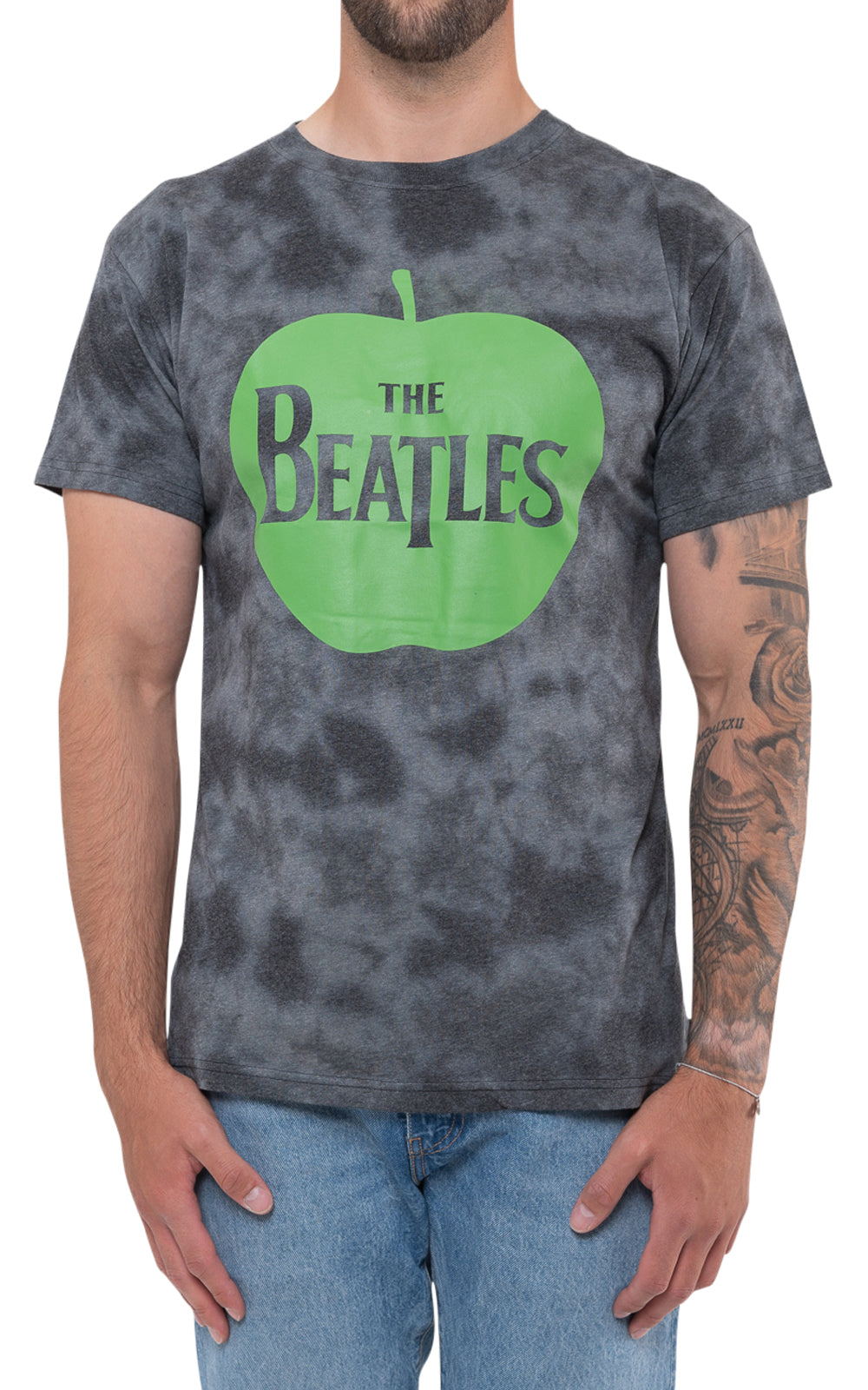 The Beatles Apple Band Logo Dip Dye T Shirt