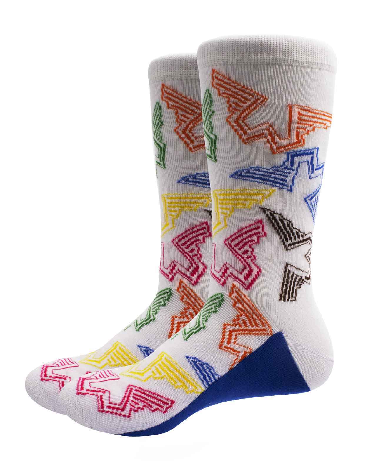 Paul McCartney Wings Logo Socks