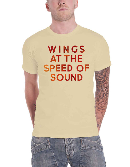 Paul McCartney Wings At The Speed Of Sound T Shirt