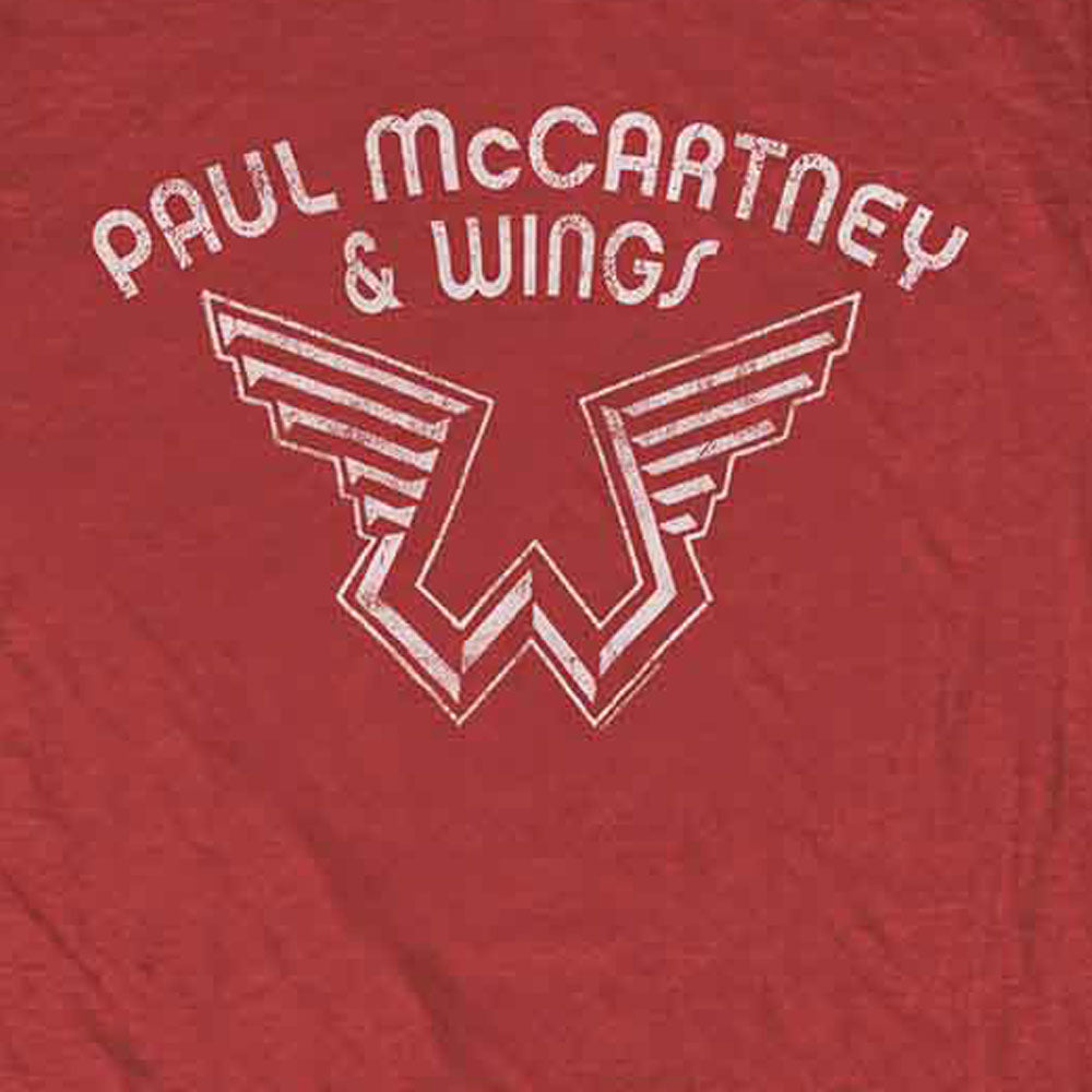Paul McCartney Wings Logo T Shirt