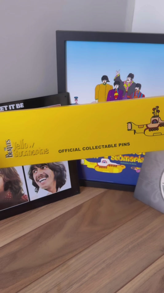 The Beatles Yellow Submarine Portholes Boxed Pin Badge Set