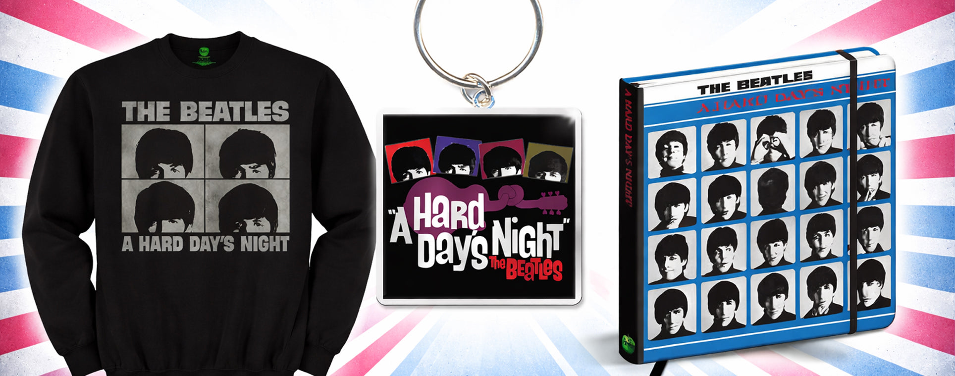 Authentic Beatles Merchandise | Hard Days Night Shop