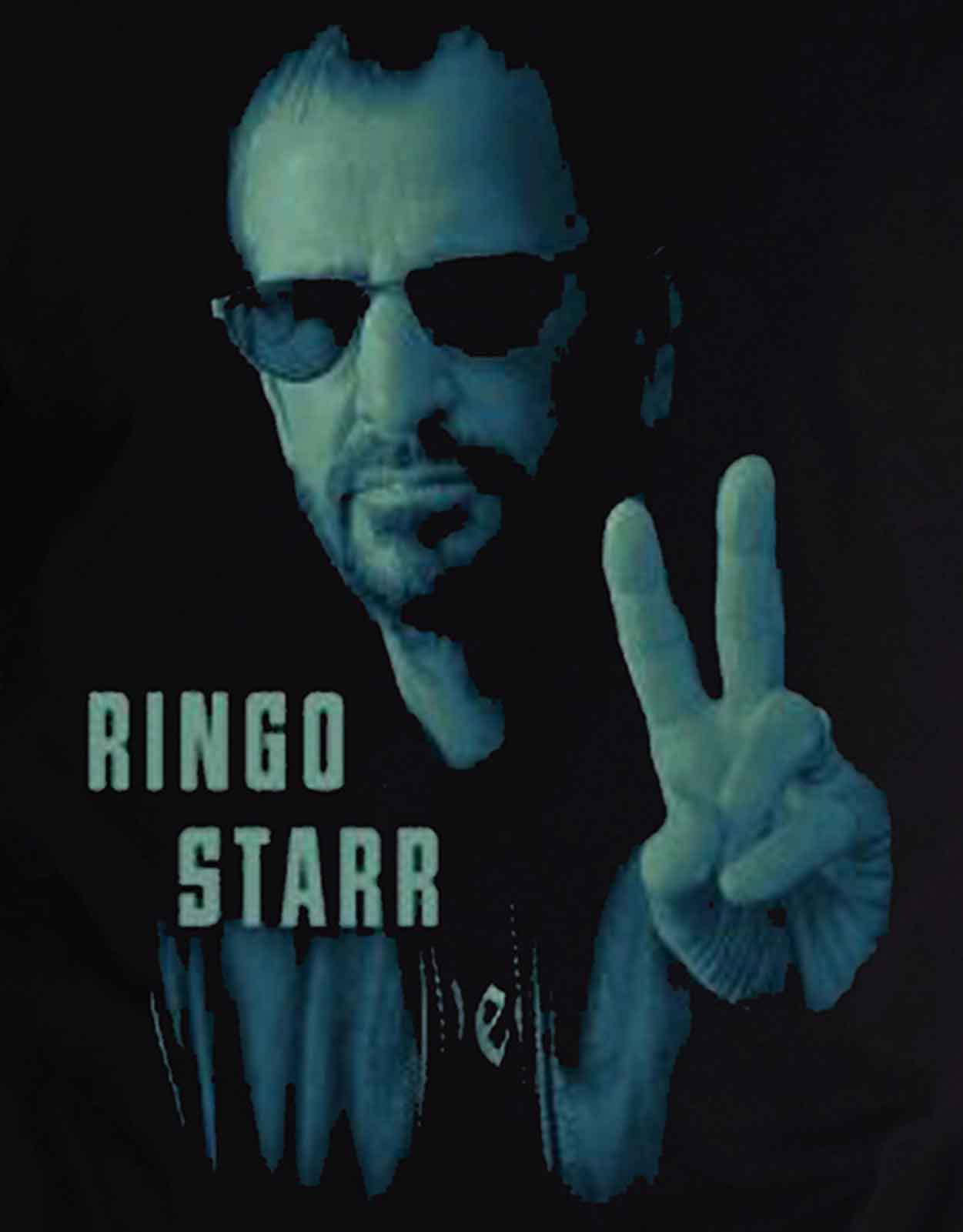 Ringo Starr Peace Fingers T Shirt
