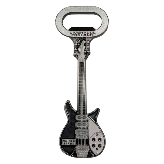 Mathew Street Liverpool Guitar Bottle Opener