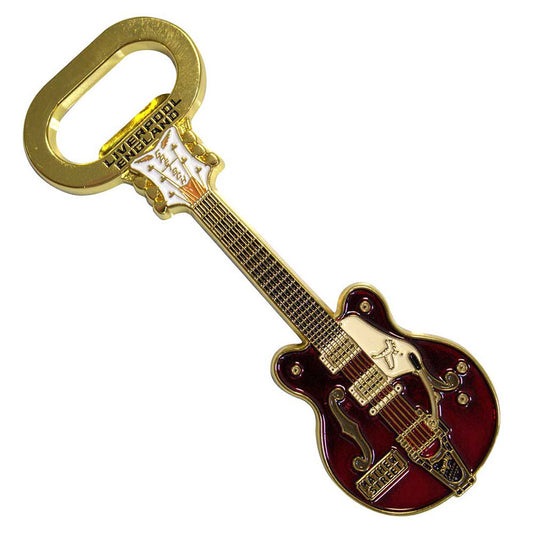 Matthew Street Liverpool Rust Guitar Bottle Opener