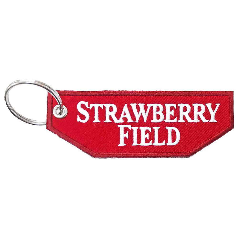 Strawberry Field Liverpool Road Sign Keyring