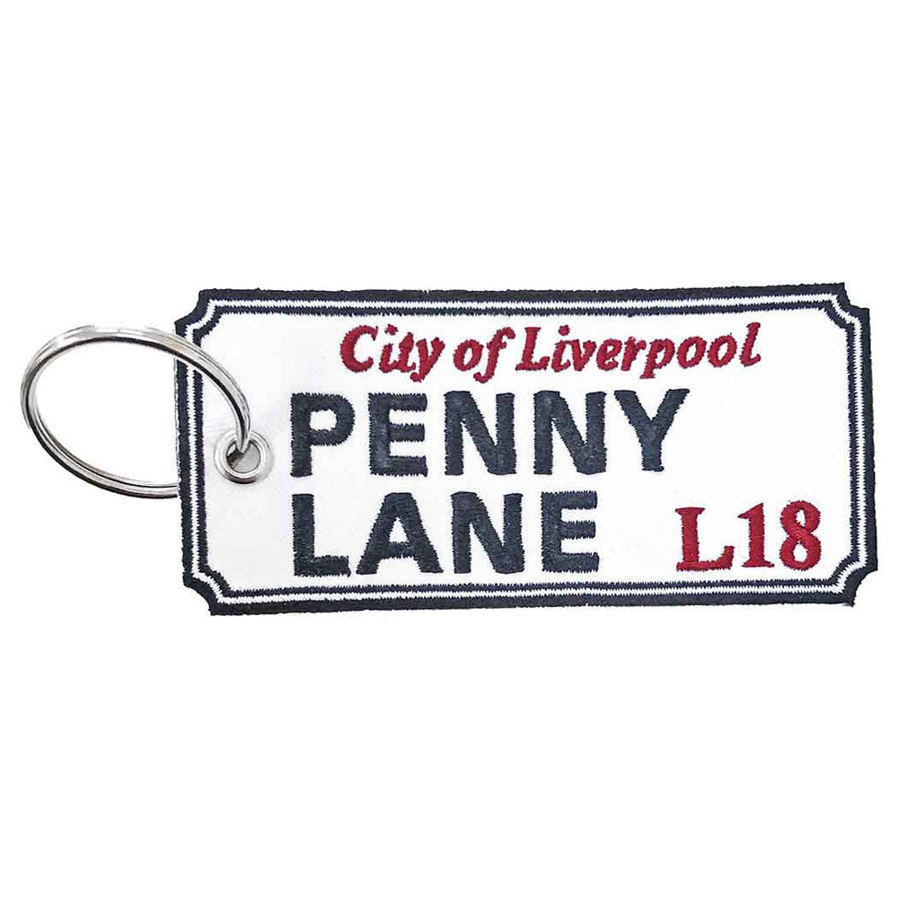 Penny Lane Liverpool Road Sign Keyring