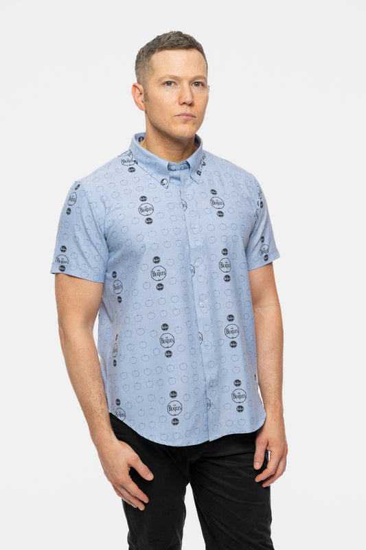 The Beatles Drum and Apple Casual Shirt