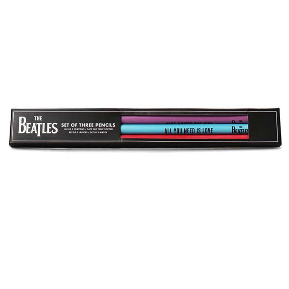 The Beatles Song Titles Pencils 3 pack