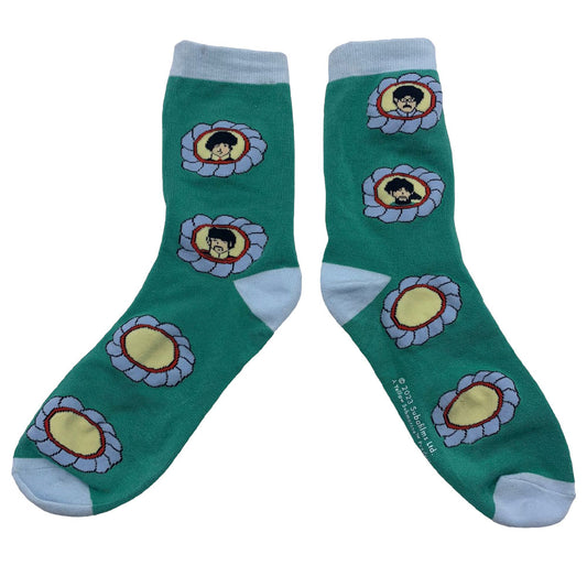 The Beatles Yellow Submarine Psychedelic Ankle Socks
