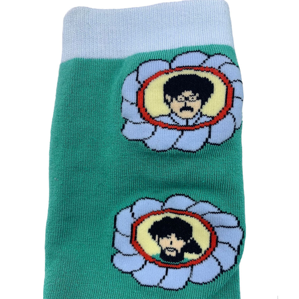 The Beatles Yellow Submarine Psychedelic Ankle Socks