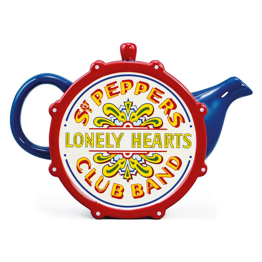 The Beatles Sgt Pepper Drum Novelty Tea Pot