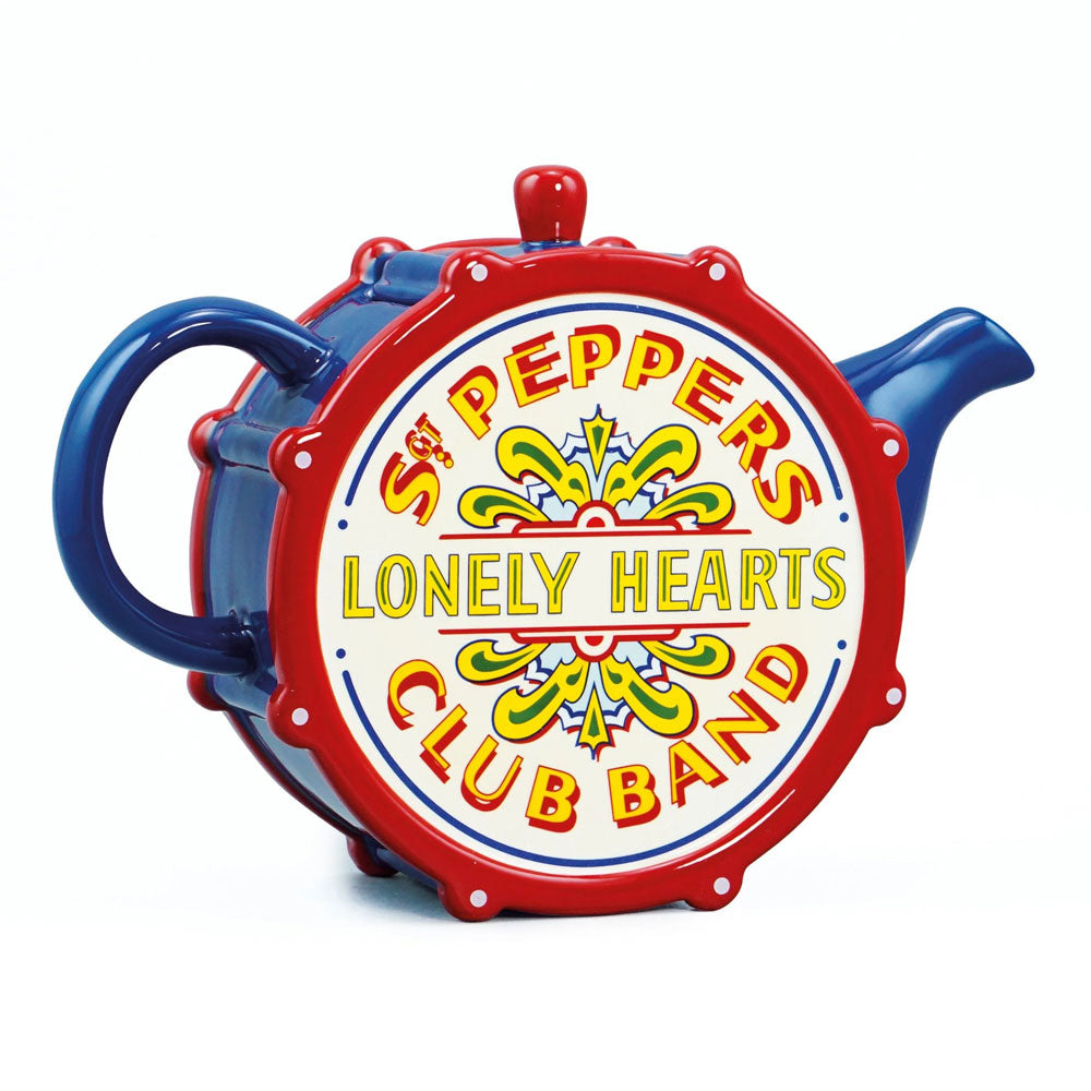 The Beatles Sgt Pepper Drum Novelty Tea Pot