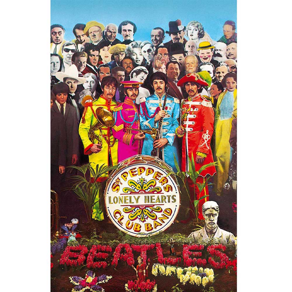 The Beatles Sgt Pepper Textile Poster