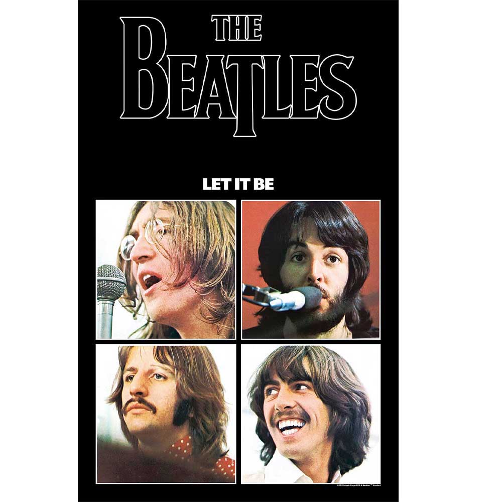 The Beatles Let It Be Textile Poster
