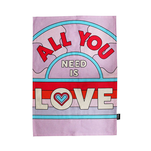 The Beatles All You Need Is Love Tea Towel