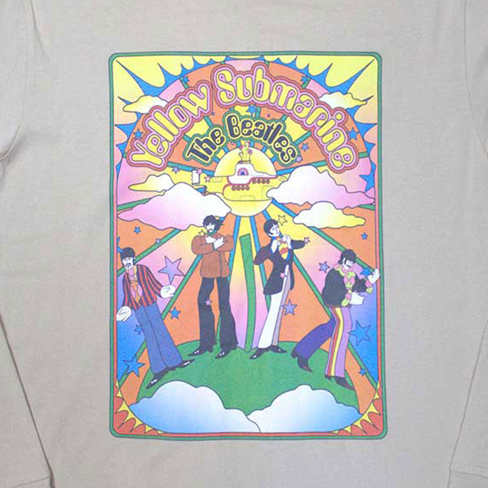 The Beatles Yellow Submarine Tracklist Long Sleeve T Shirt