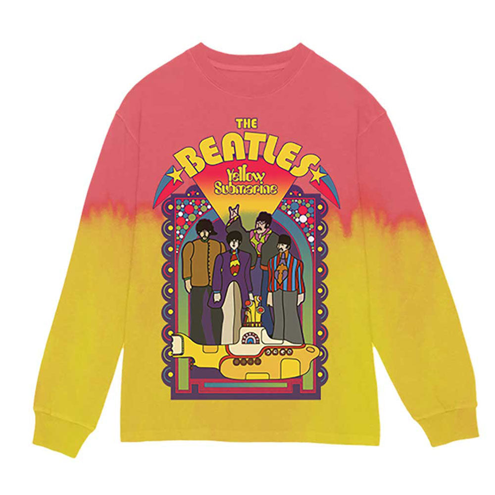 The Beatles Yellow Submarine Band Frame Long Sleeve T Shirt