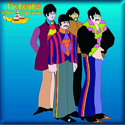 The Beatles Fridge Magnet Yellow Submarine