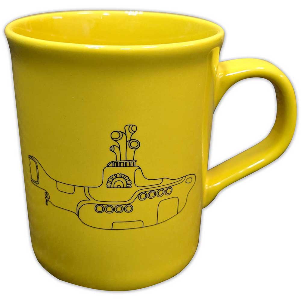 The Beatles Yellow Submarine Band Outlines Mug